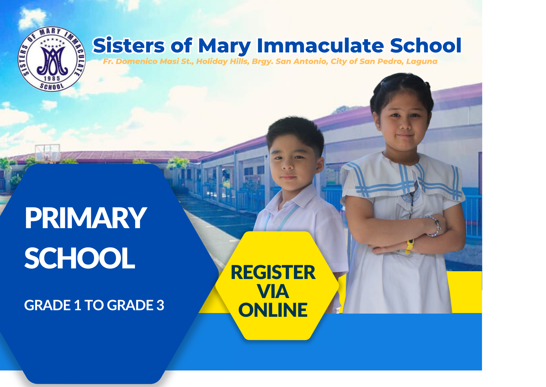 Online Application And Enrollment Sisters Of Mary Immaculate School