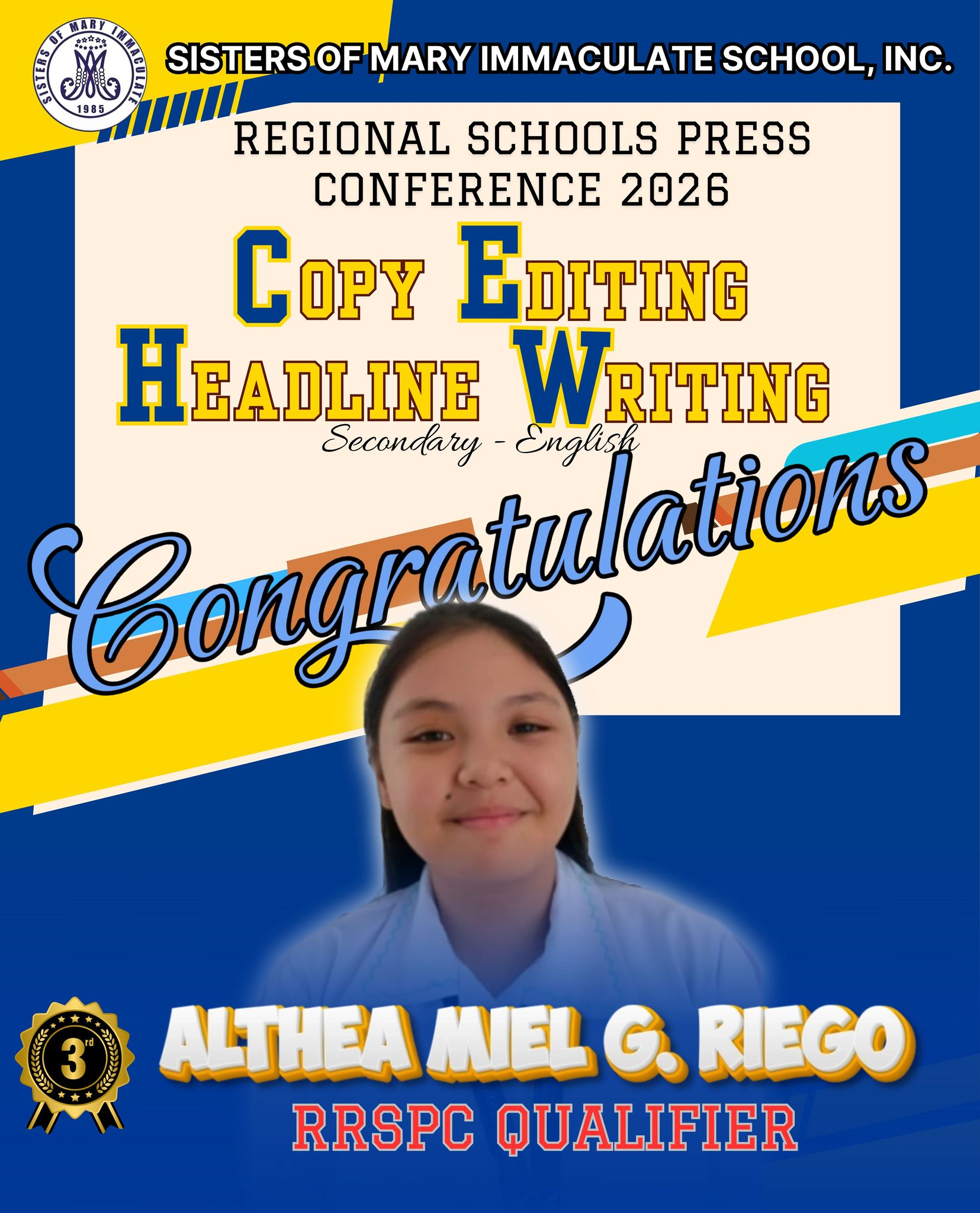 𝐑𝐞𝐠𝐢𝐨𝐧𝐚𝐥 𝐒𝐜𝐡𝐨𝐨𝐥𝐬 𝐏𝐫𝐞𝐬𝐬 𝐂𝐨𝐧𝐟𝐞𝐫𝐞𝐧𝐜𝐞 𝐐𝐮𝐚𝐥𝐢𝐟𝐢𝐞𝐫𝐬